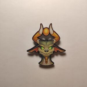 Magic The Gathering Nicol Bolas Enamel Pin Official MTG Collectible Lapel Badge